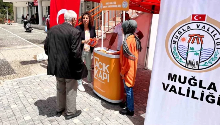 Muğla’da Açık Kapı’ya 7 Bin 491 Başvuru Yapıldı