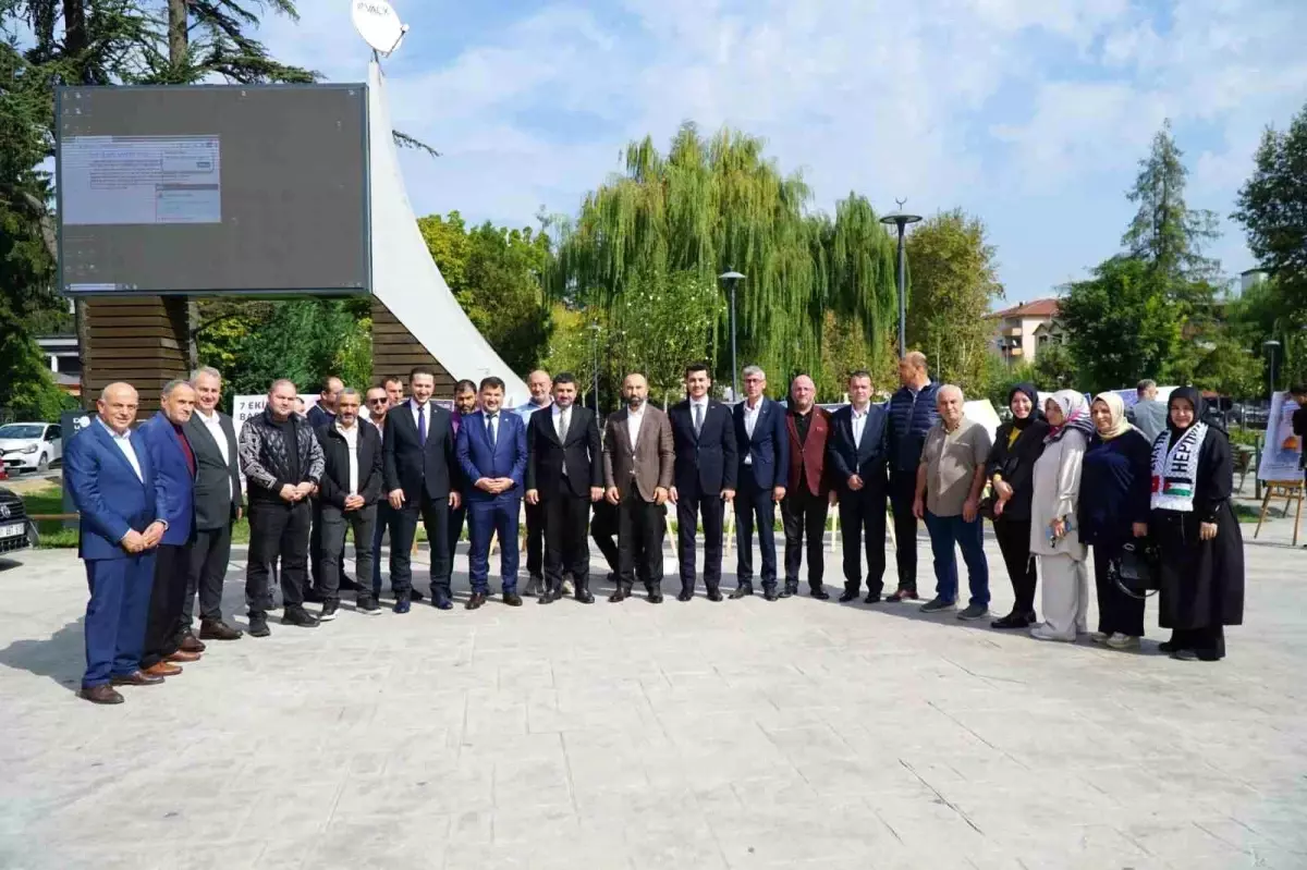 Düzce’de İsrail’in Katliamları Protesto Edildi