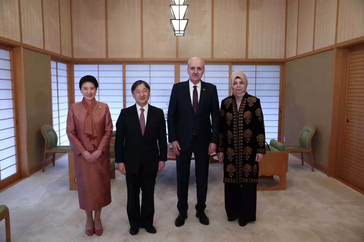 TBMM Başkanı Numan Kurtulmuş, Japonya İmparatoru Naruhito Tarafından Kabul Edildi